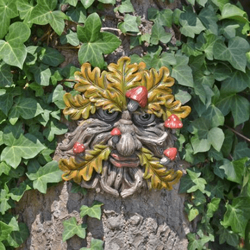 Funguy - Greenman Tree Ent Wall Plaque