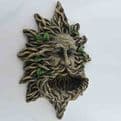 Garden  Bird Feeder - Greenman Celtic Alba  - 30cm.
