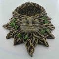 Garden  Bird Feeder - Greenman Celtic Alba  - 30cm.
