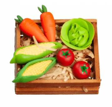Gardeners World Miniatures - Fresh Vegetable Crate