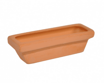 Gardeners World Miniatures - Long Terracotta Trough - 5.5cm