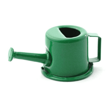 Gardeners World Miniatures - Metal Green Watering Can - 2cm