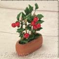 Gardeners World Miniatures - Terracotta Planter with Tomatoes - 7cm.