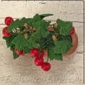 Gardeners World Miniatures - Terracotta Planter with Tomatoes - 7cm.