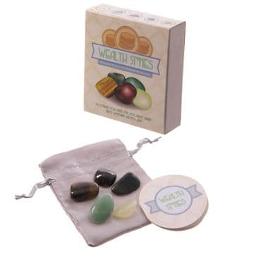 Gemstone Well being Collection - Wealth Stones