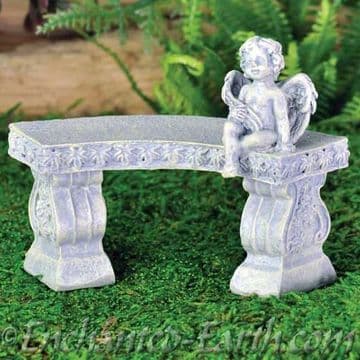 Georgetown/ Fiddlehead - Curved Cherub Bench