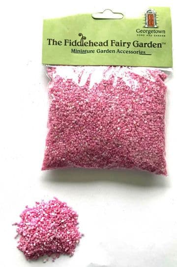 Georgetown/ Fiddlehead Fairy garden gravel - Candy Pink