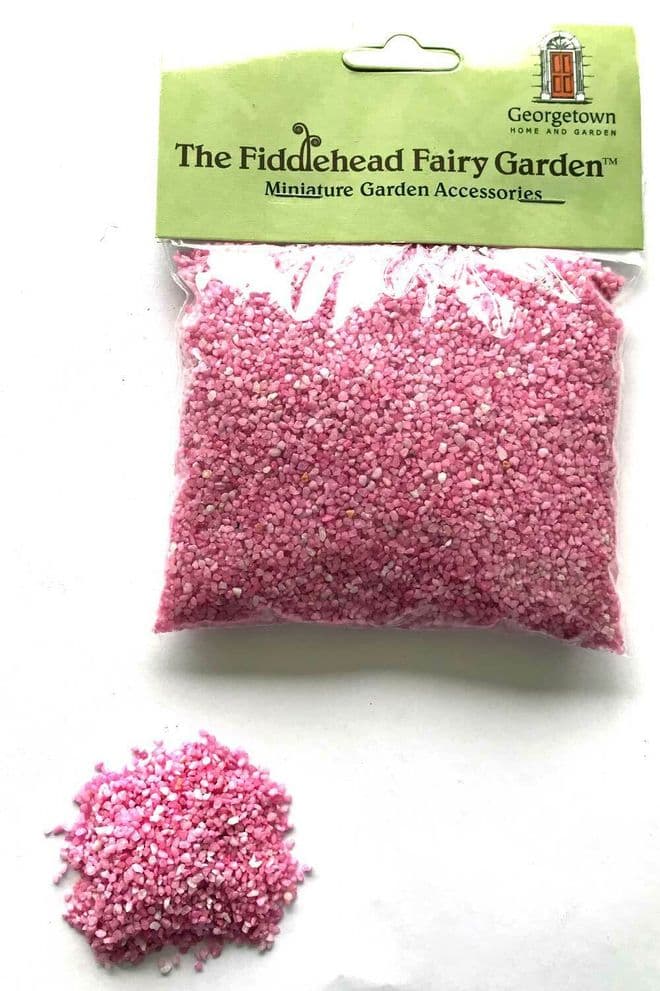 Georgetown/ Fiddlehead Fairy garden gravel - Candy Pink.