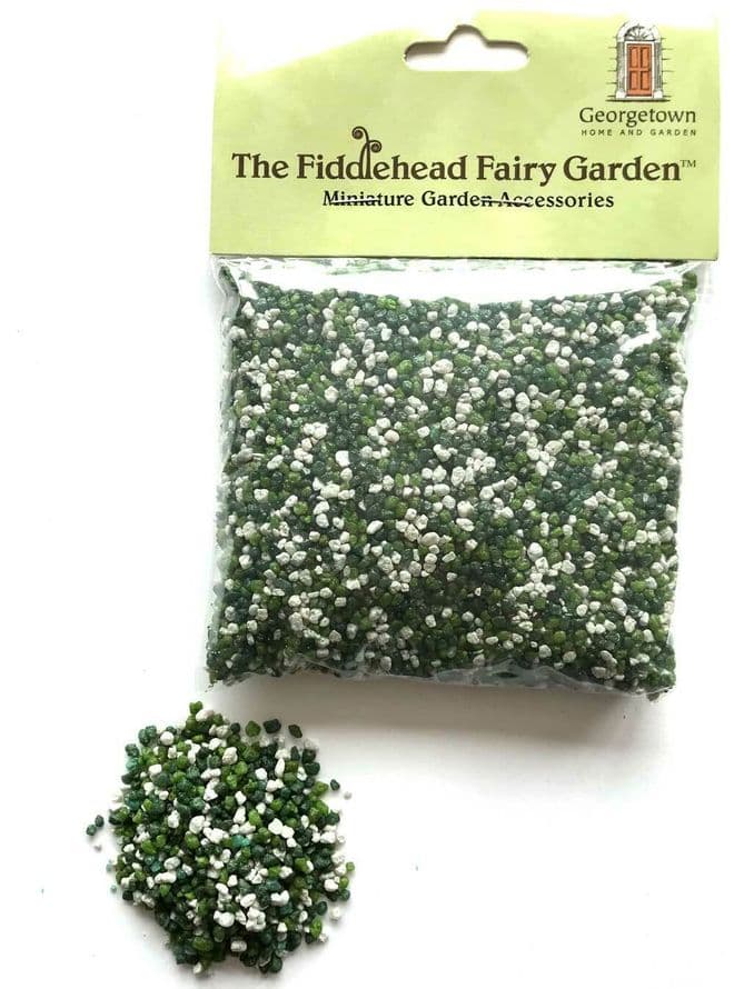 Georgetown/ Fiddlehead Fairy garden gravel - Green Grass Mix.