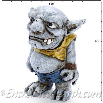 Georgetown - Fiddlehead - Large Gribby The Troll with stake - 7cm-