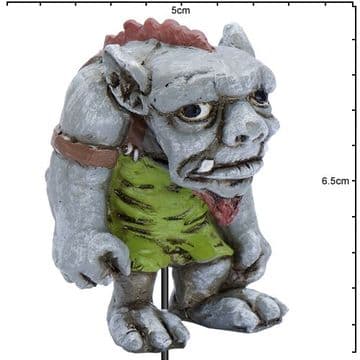 Georgetown - Fiddlehead - Large Harley The Troll with stake - 6cm-