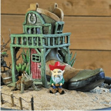 Georgetown Fiddlehead - Limited Edition -Garden House - Cowboy Boot Cottage