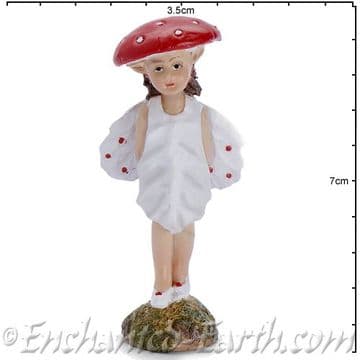 Georgetown - Fiddlehead - Mushroom Fairy - Riley - 7cm