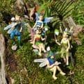 Georgetown - Fiddlehead - Swamp Fairy on a stake - Gretty and Gatter - 7cm.