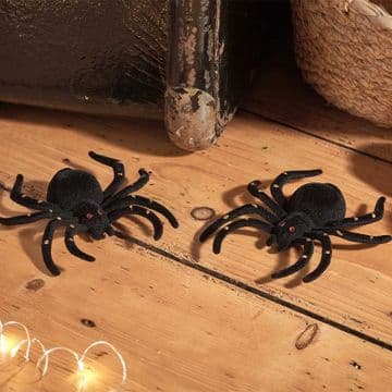 Giant Hairy Spiders - Pack of 2 - 10cm