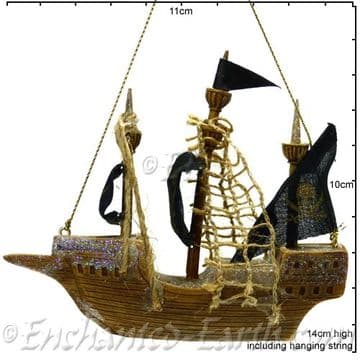 Gisela Graham - Magical Ocean Decorations - The Pirate Ship