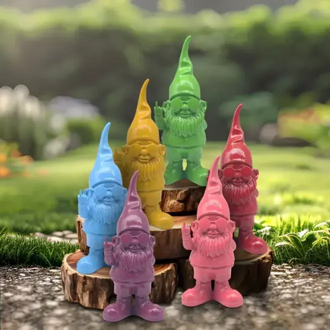 Gnomes Behaving Badly - Blue 20cm.