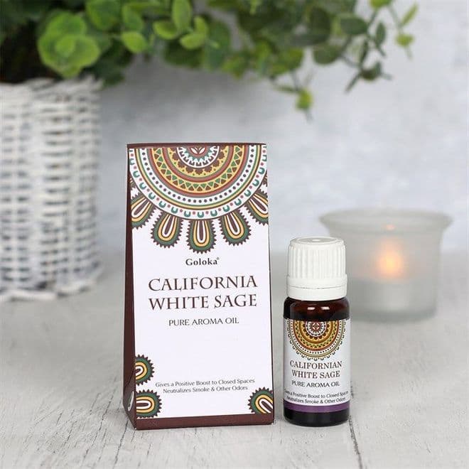 Goloka - California White Sage Fragrance Oil - 10ml.