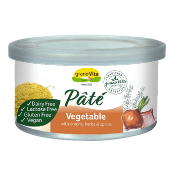 Granovita - Vegan Vegetable /Mushroom Paté - in a re-sealable Tin-125g