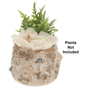 Hand Crafted Ceramics - Mini Mushroom Planter
