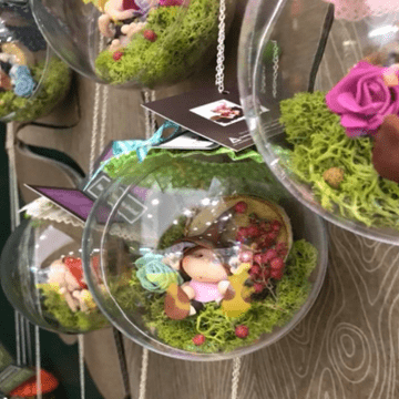 Hand Crafted Enchanted Earth Fairy Baubles - Choose from Fairy Girl, Boy, Dragon or Witch