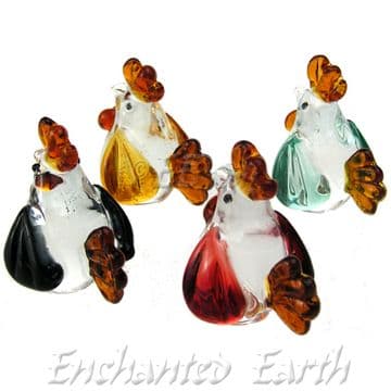 Handmade Glass Chicken
