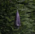 Hanging Bat - made form 100% Recycled Metal - 3 sizes to choose from.