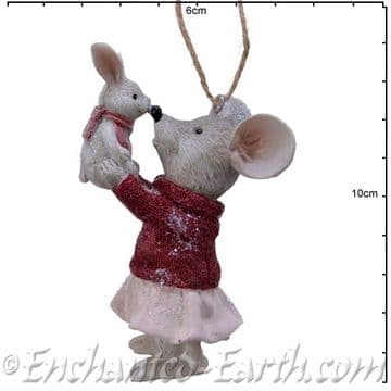 Hanging Tree Decorations - Mouse & Hare