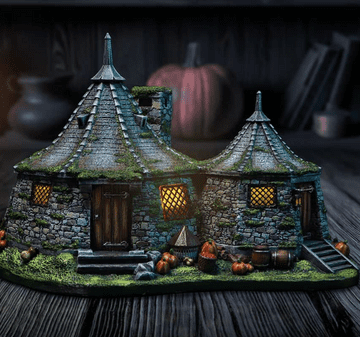 Harry Potter Hagrids Hut - Light up House - Gift Boxed