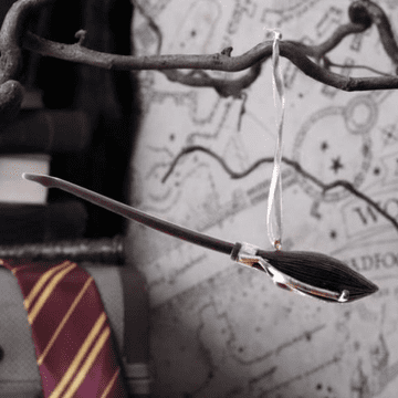 Harry Potter Nimbus 2001 Broomstick - Hanging Ornament - 15.5cm