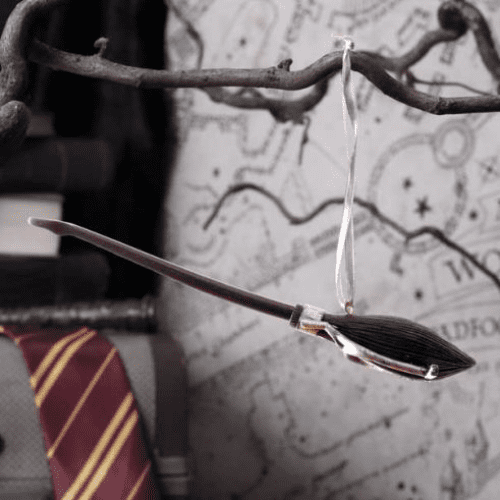 Harry Potter Nimbus 2001 Broomstick - Hanging Ornament - 15.5cm.