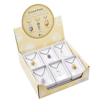 Healing Real Crystal Pendant Necklace - Citrine