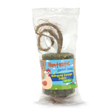 Hentastic Hanging Forage Feast 400g - Herby