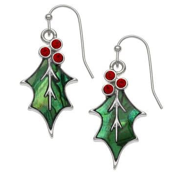 Holly Earings - Gift Boxed