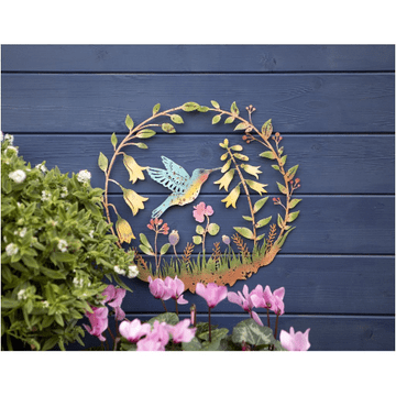 Hummingbird   Wall Plaque - 38cm