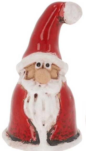 Jolly Ceramic Santa