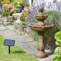 Kingsbury Fountain - Solar Water Feature - 48cm.
