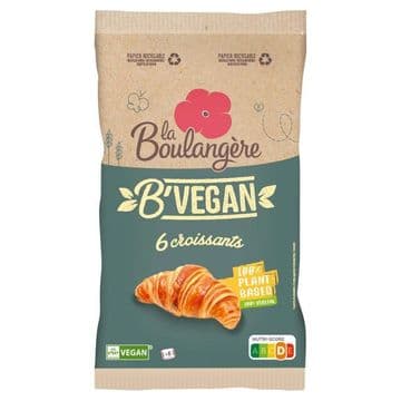 La Boulangere Vegan Croissant - Pack of 6
