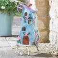 Colourful Metal Fairy House - The Pixie Palace,