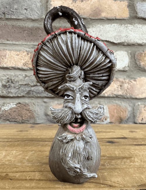 Large Funky Funguy - Red - 15cm.