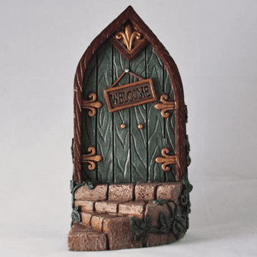 Large Gothic Welcome Fairy Door - 18.5cm