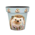Large Hedgehog  Eco Planter  - 100%  Recycled Plastic  - 38cm.