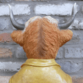 Large Highland Coo Bust - Master Hamish the Cow- 41cm.