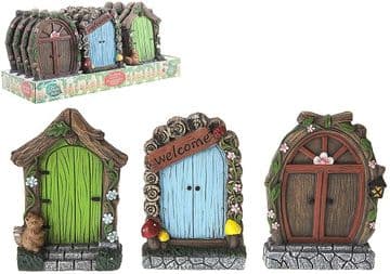 Large Magical Garden Fairy Door - Choose from 3 designs - 16cm Tall