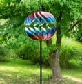Large  Garden Globe Wind Spinner.