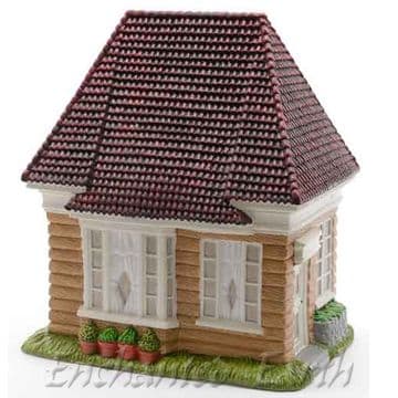 Large Porcelain Miniature Garden House - Canterbury Cottage