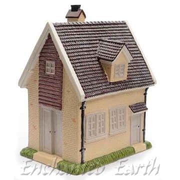 Large Porcelain Miniature Garden House - Sussex House