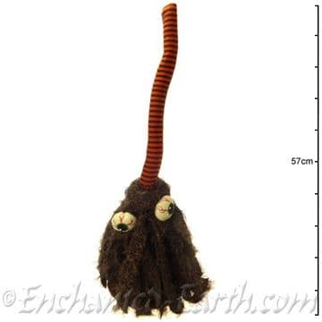 Large Singing & Rocking Witches Broomstick -Sound Activated