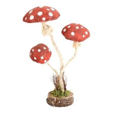 Large Tall Hand Made Fairy Toadstools - 36cm