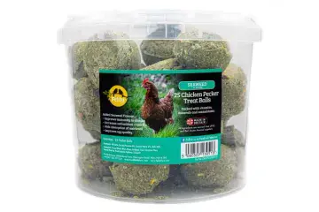 Large tub of 25 - Feldy Chicken Pecker Balls – Seaweed